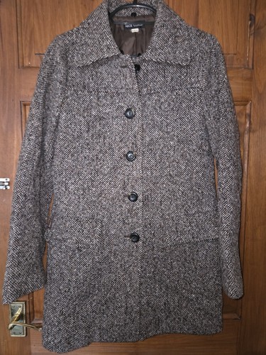 Vintage brown tweed style wool - vintage,