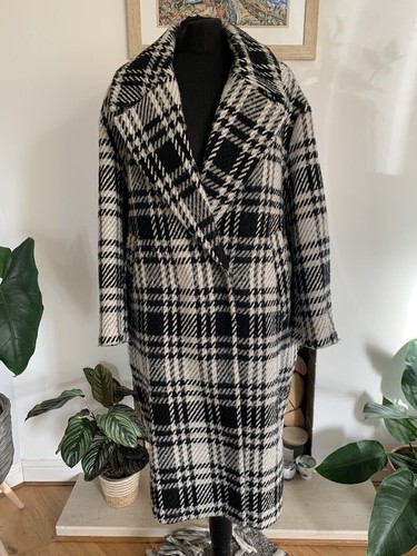 Zara black white check - black,