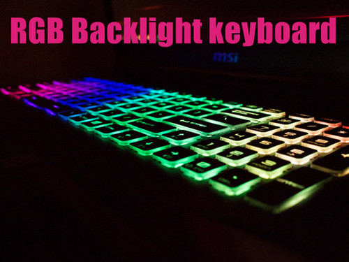 New rgb backlit keyboard - uk,