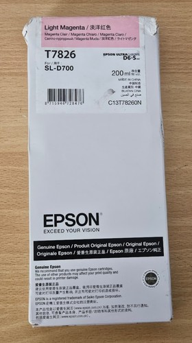 Genuine epson ink - ink, t7826