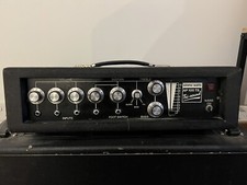 Vintage 1970s Simms Watts Ap100 TS Tri-Sound Guitar Amplifier Head 