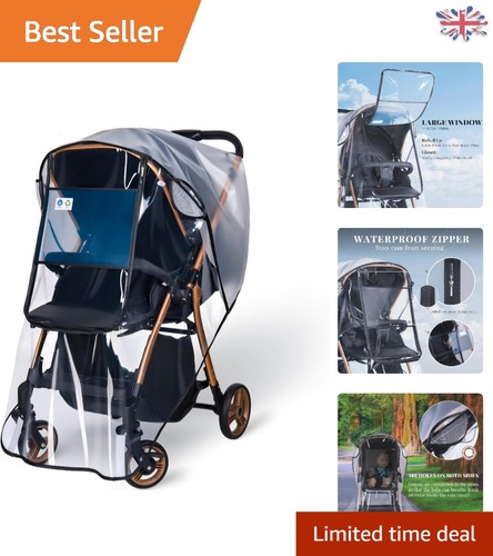 Double waterproof stroller - waterproof,