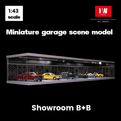Diecast car showroom - 1:43, 1:64