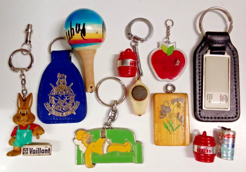 Job lot keyrings watneys - of,