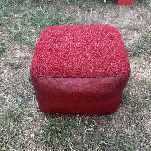 Vintage retro red leather - retro,