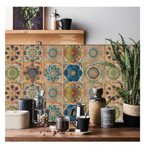 Vintage moroccan tile - moroccan,