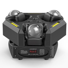 240W 9LED RGBW DMX Spider