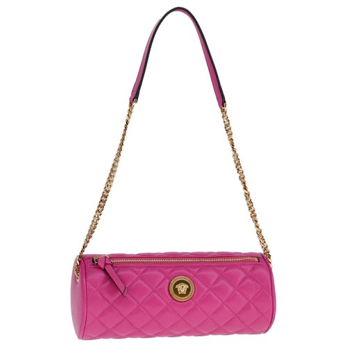 Versace pink leather shoulder - pink,