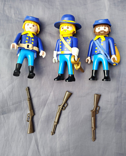 Playmobil union soldiers - union,