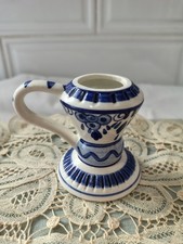 Vintage Delftware Candlestick