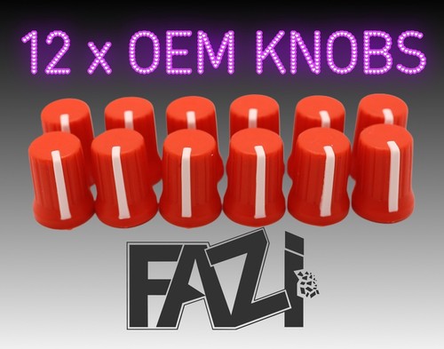 Red oem knobs dj mxer - x,