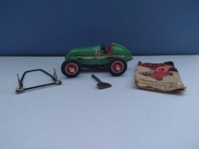 Schuco 1050 Studio Green Mercedes Windup Clockwork Racer