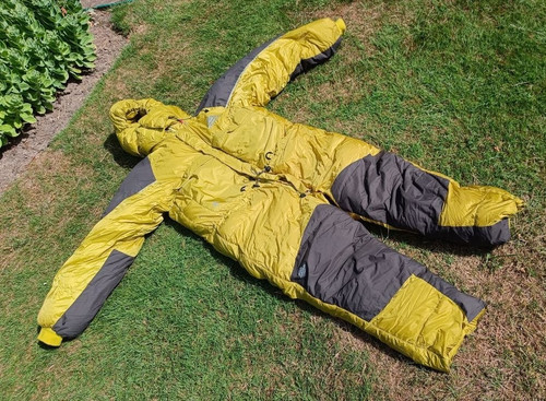 Mountain equipment down suit - mountain, l