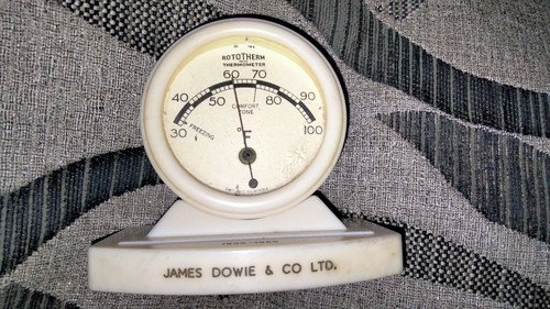Vintage rototherm thermometer - vintage,