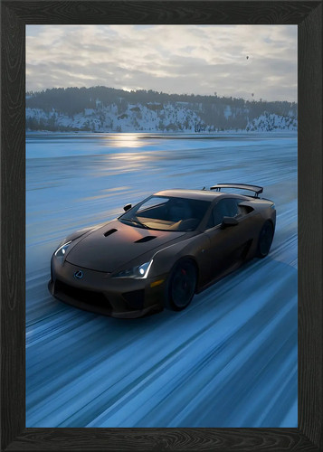 Lexus lfa framed wall - framed, art