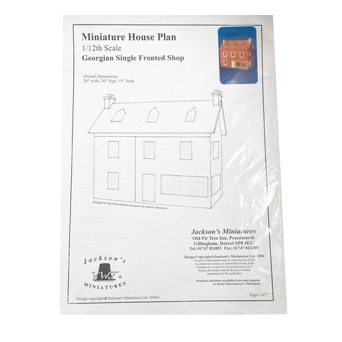 Dolls house plans build - house,