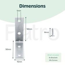 L Shape Angle Brackets for