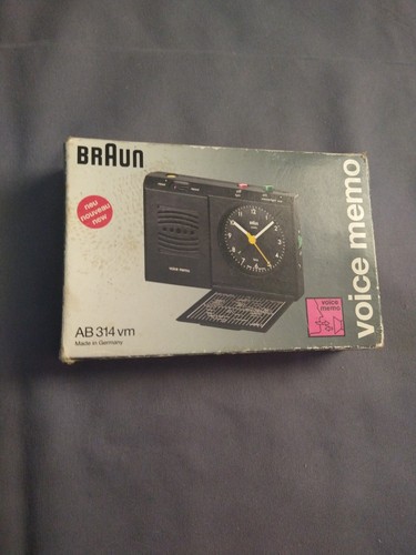 Vintage braun voice memo - vintage,