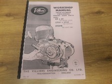 OFFICIAL VILLIERS 2T & 3T ENGINES WORKSHOP MANUAL 1958-68 - VILB06