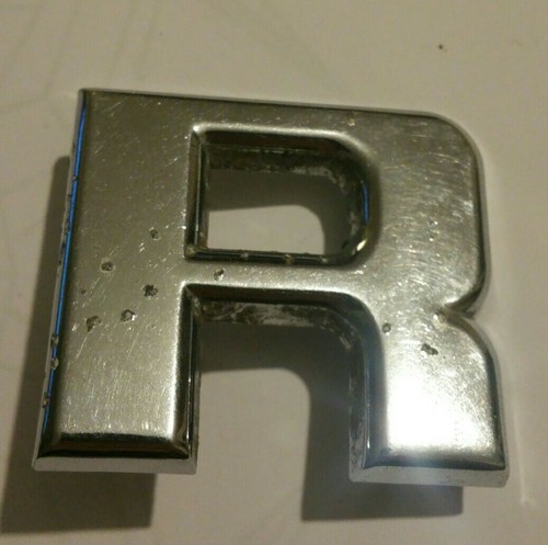 Genuine commer chrome letters - chrome,