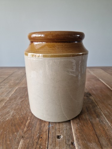 Antique two tone salt glazed - antique, salt-glazed