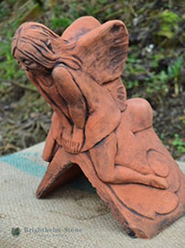 Fairy faerie roof finial - finial, 90°
