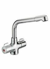Bristan Manhattan Easyfit Monobloc Kitchen Sink Mixer Tap - Chrome