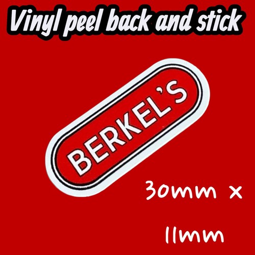 Berkel stove vinyl sticker - vinyl,