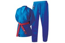 Cimac 350g Judo Suit Blue Judoka Training Uniform Adult Kids Gi Free White Belt