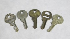 Vintage Master Lock Key Lot of