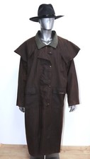 DRIZA-BONE Brown Riding Coat Waxed Canvas Dust Cover Size XXL