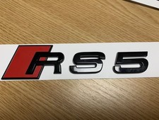 Fits Audi RS5 Badge For Rear