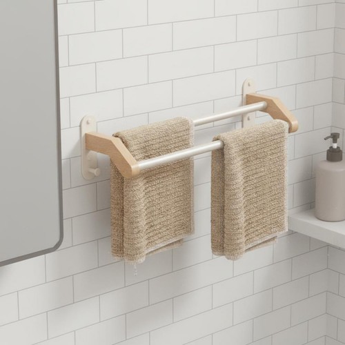 Wooden towel rail - wooden, no