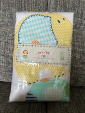 Mothercare Roll Up Roll Up Lion Elephant Coverlet Cot/ Cot Bed 110 x 130cm New