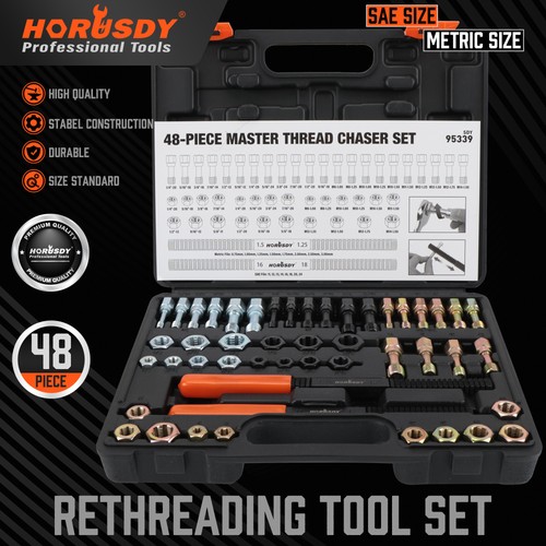 48pc thread repair - thread, kit