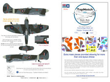 TopNotch Hawker Tempest Series V camouflage scheme vinyl mask set