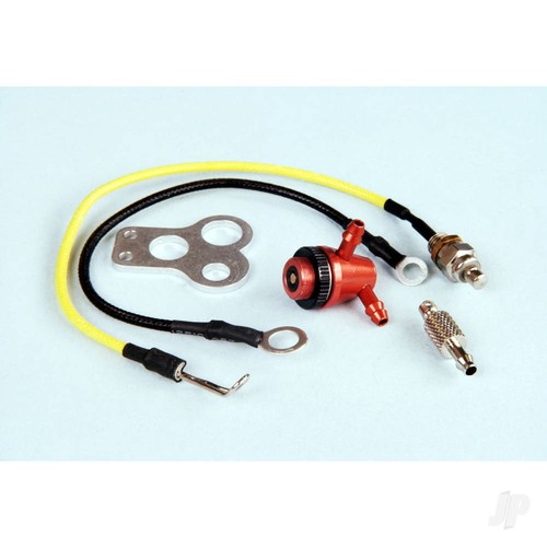 Remote glow lead with fuel - jp,