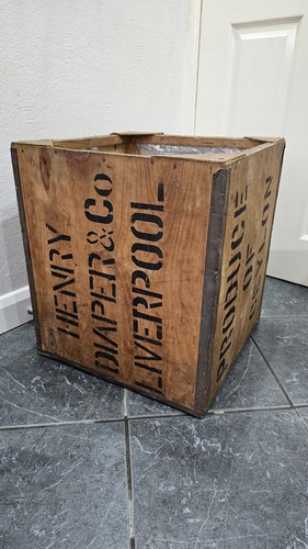 Vintage tea chest shipping - vintage,