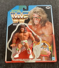 WWF Hasbro Ultimate Warrior Figure & Backing Card Series 2