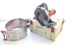 Carpentry hand circular saw Mafell KSS 400 flexi-rail FX 140 join-off saw circular saw