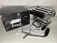 Collezione Cucina Pasta Maker Machine Stainless Steel With Clamp & Instructions