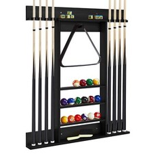 Billiards Pool Cue Rack Wall