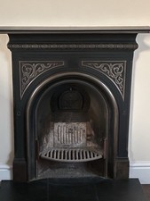 Cast Iron Fireplace In Good