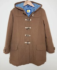 Boden Camel Brown Toggle Wool