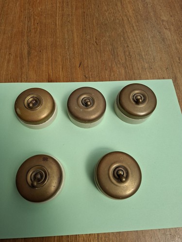 Vintage brass and - ,