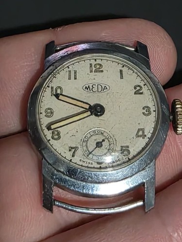 Vintage meda watch - , lugs