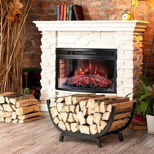 Firewood log rack tool set - rack,