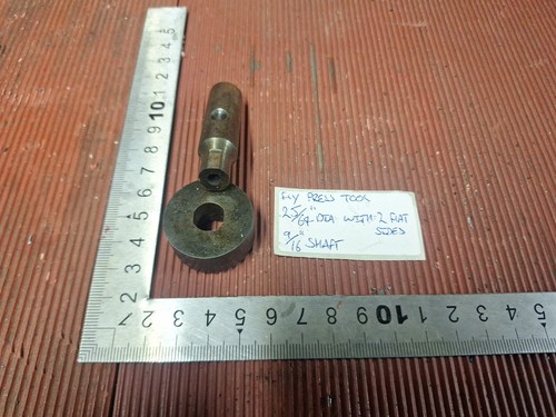 Fly press tool dia with - tool,