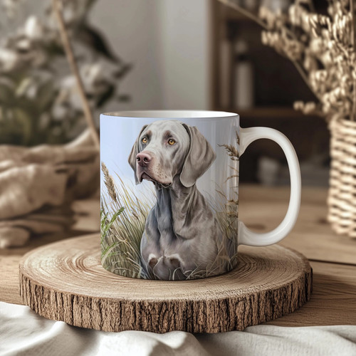 Weimaraner 11oz ceramic mug - ceramic,