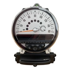 BMW Mini R55 R56 R57 Black LCI DAB Boost Bluetooth CD Radio Stereo Speedo